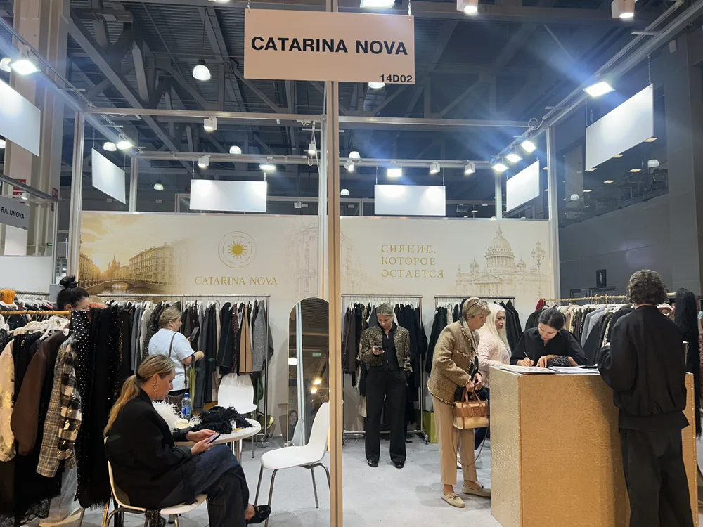 Стенд Catarina Nova на выставке CPM в Москве